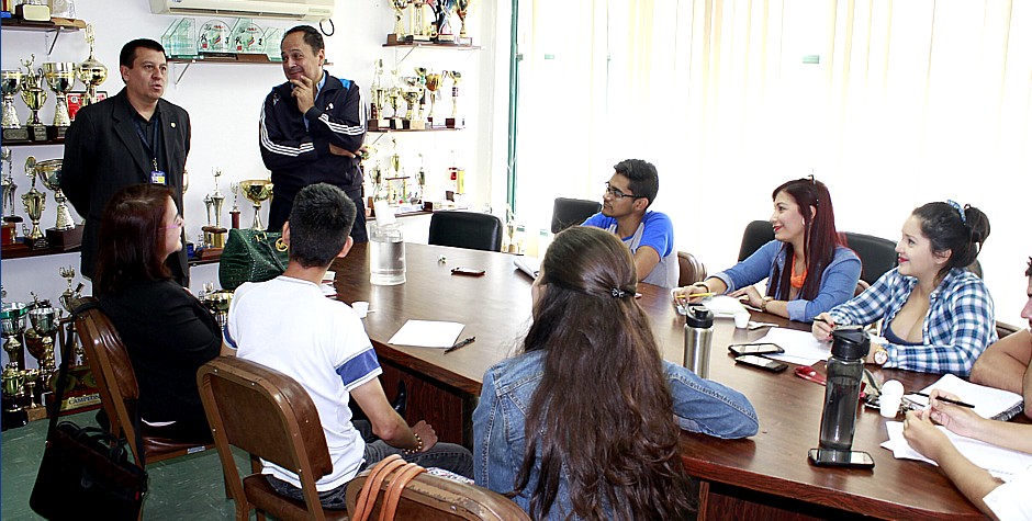 estudiantes de comunicacion social de la ula 3