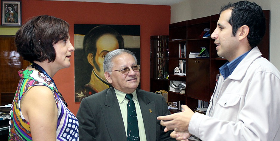 presidente cm de sc con rector unet